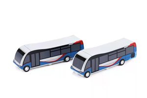 Quy Mô Mới Biểu Tượng Tùy Chỉnh Nhựa Đồ Chơi Xe Buýt Xe Mô Hình Hot Bán Diecast Nhựa Động Vật In Mô Hình Đồ Chơi Xe Buýt - Product Image 4