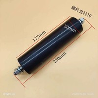 Dispositif de guidage de chaîne de compensation d'ascenseur, roue anti-oscillation en caoutchouc 50*177, compatible avec les pièces Tianao Jiangnan