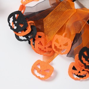 ที่คาดผมรูปฟักทองฮาโลวีนสุดฮิตสำหรับเด็ก  ทำจากริบบิ้นออร์แกนซ่า น่ารัก เหมาะสำหรับงานเทศกาลและปาร์ตี้ - Product Image 4