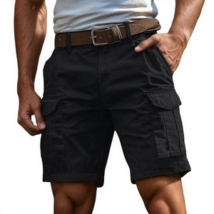 Shorts cargo décontractés pour hommes avec poches, pantalons courts légers et extensibles pour l'été, les voyages, le travail, la randonnée en plein air et le quotidien - Product Image 4
