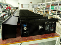Module d'amplification active POWAVESOUND D1.30II 2800W RMS, amplificateur de plaque pour subwoofer avec contrôleur DSP intégré