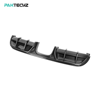 Paktechz Prepreg Carbody en fibre de carbone diffuseur de lèvre de pare-chocs arrière pour Porsche 718 Cayman Boxster 982