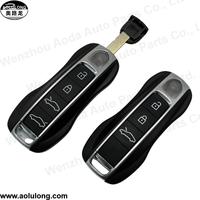 Coque de clé de voiture intelligente à 3 boutons, remplacement direct usine, pour Porsche