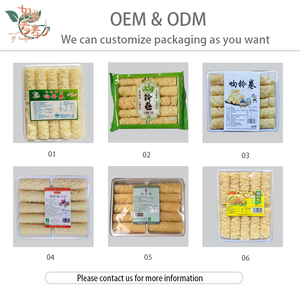 Qingchun HACCP ได้รับการรับรองว่าทอดเต้าหู้ทอดลึกผิวเต้าหู้เต้าหู้ทอดทองคำม้วนเต้าหู้ทอด - Product Image 4