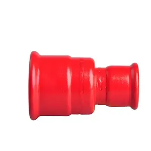 Powder Spray /Hot Galvanized Grooved Ductile Iron Gas Pipe Fitting Reducing Coupling Joint for Pipe Connector