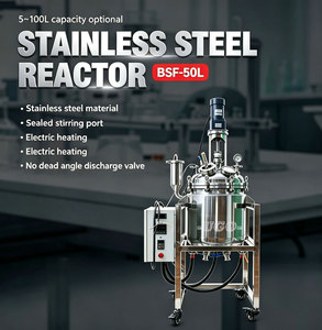 Ummantelter 50 L 316L Edelstahl-Druckbehälter Chemischer Reaktor Rührwerk Motor Frequenzumrichter Hohe Produktivität - Product Image 6