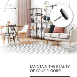 Clou sur meubles curseurs chaise glisse Premium chaise jambe protecteurs de sol glisser sans effort avec jambières qui protègent votre sol - Product Image 6