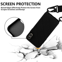 Étui de téléphone TPU étanche 2025 au design sportif arc-en-ciel pour iPhone 15 16 17 Pro Max – Nouveaux housses de téléphone portables uniques avec sangle