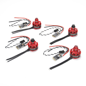 4 motores sin escobillas 2306 CW/CCW con ESC <span class=keywords><strong>ES25</strong></span> 25A Blheli_S para drones de carreras FPV QAV250 Eachine Wizard X220 280, aviones RC y cuadricópteros - Product Image 1