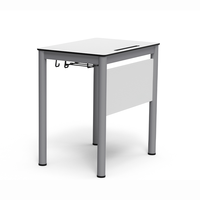 Fabricant de mobilier scolaire commercial, pupitre de classe avec chaise