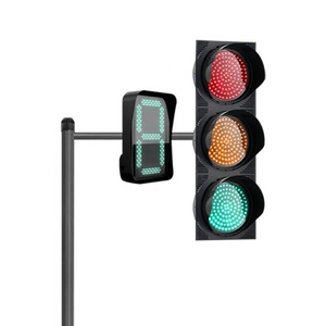<span class=keywords><strong>Feu</strong></span> de signalisation routière personnalisé avec flèche directionnelle, <span class=keywords><strong>rouge</strong></span> et vert, 200mm, 300mm, 400mm, avec minuteur de compte à rebours LED pour piétons - Product Image 1