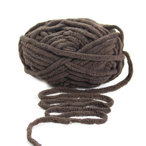 Fil <span class=keywords><strong>de</strong></span> Chenille 100 Polyester, <span class=keywords><strong>grosse</strong></span> vente en ligne, 100% g <span class=keywords><strong>de</strong></span> fils, velours, Vegan, à bas prix - Product Image 3