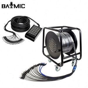 Nuevo Diseño Compatible con OEM, Cable Snake de 8, 10, 12, 16, 24, 32 Canales, 30-50 Metros, Cable Snake XLR para Señal de Audio con Gestión de Concentradores - Product Image 3