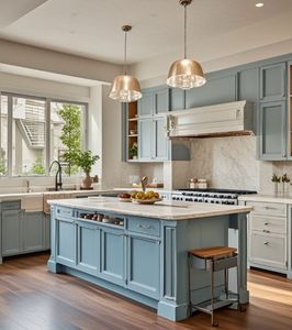 Armoires de cuisine de style européen, éléments et modernité pour créer un espace de cuisine contemporain et élégant - Product Image 4