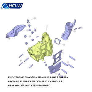 Orijinal Hunter2.0T OEM turbo meclisi için Changan UNI-V 2.0T yeni koşulu ile Wastegate Intercooler boruları - Product Image 2