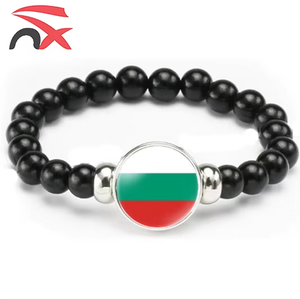 Venta al por mayor de productos personalizados para aficionados al fútbol de Bulgaria: bandera de mano, bandera de mesa de oficina, <span class=keywords><strong>pulsera</strong></span>, bandera de palillo, collar para promoción - Product Image 5