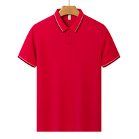 Camiseta Polo Pique con Ribete en Contraste de 190g al por Mayor, Camiseta Polo Unisex Informal para Trabajo con Impresión Personalizada, Disponible en Varios Colores