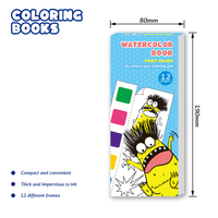 Bloc de coloriage aquarelle Strange Us Monster, 12 feuilles, papier à dessin non toxique pour enfants, jeu artistique |   Rechercher des Agents Exclusifs Mondiaux