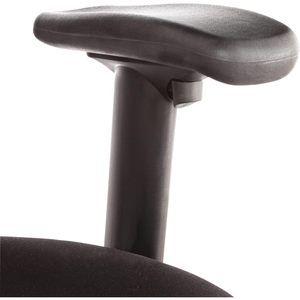 Silla de Oficina Ejecutiva Alera Serie Elusion, Respaldo Medio, Multifuncional, Rellena de Espuma, Rectangular, Negra, Giratoria, con Malla y Hierro PP - Product Image 2