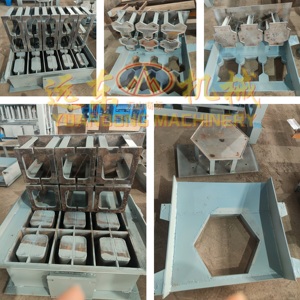Paver מלט עושה מכונת לבנים חלולים בלוק ביצוע ציוד אוטומטי מלב ביצוע מכונה - Product Image 6
