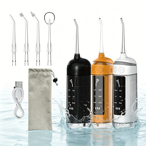 <span class=keywords><strong>Irrigador</strong></span> Bucal Portátil Recargable con 6 Modos, 4 Boquillas, Resistente al Agua IPX7, Apto para Personalización de Pedidos Pequeños - Product Image 1