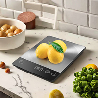 Ménage Professionnel Affichage Led Acier Inoxydable Cuisson Balance De Cuisson Mesure Électrique Balance Alimentaire Balance Numérique Cuisine