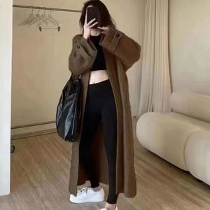 <span class=keywords><strong>Cardigan</strong></span> <span class=keywords><strong>lungo</strong></span> Casual da donna stile coreano 2023 maglione <span class=keywords><strong>Cardigan</strong></span> lavorato a maglia alla moda - Product Image 3