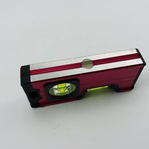 ระดับจิตวิญญาณแม่เหล็กอลูมิเนียมขนาด5นิ้วสุดฮอตพร้อมตะขอโลหะและเครื่องมือฮาร์ดแวร์พวงกุญแจ - Product Image 4