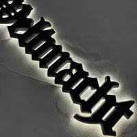 DakeSign OEM ODM Lettres 3D rétroéclairées LED pour enseignes, panneau lumineux adapté aux bars, cafés, conception gratuite