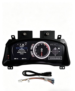 Carcasa de Metal Negra de Alta Calidad, Pantalla LCD HD de 12.3 Pulgadas, Reemplazo del Panel de Instrumentos Digital para Toyota Prado LC120 Yuefu PLDYJ-LC120 - Product Image 2