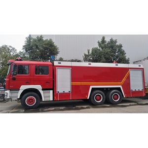 Camión de Bomberos Shacman F3000 6x4 de 12 Toneladas con Agua y Espuma en Venta - Product Image 3