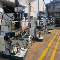 Machine de perçage et de fraisage industrielle en métal ZX6350S avec alimentation motorisée