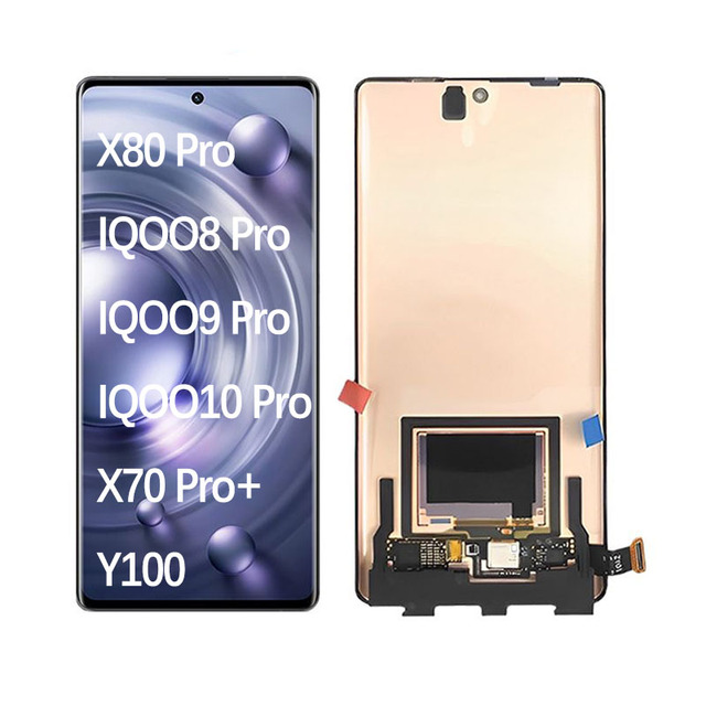 Replacement Display Mobile Phone Screen for VIVO X80 Pro/X70 Pro+/IQOO8 Pro/IQOO9 Pro/IQOO10 Pro/Y100 Screen Digitizer Assembly