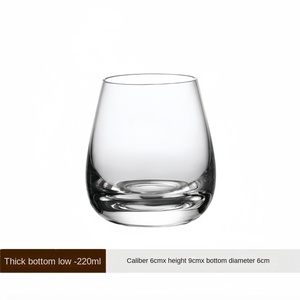 Modern Simple Transparent Eco-friendly Colin Whisky Mug Thickened Bottom Beer KTV Bar <strong>Wine</strong> Spirits Shape Special Whiskey - Product Image 6
