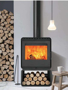 Chimenea Moderna Independiente con Vista de Tres Lados, Calefacción de 100-120, Hierro Fundido Duradero - RL-22 para Uso en Hoteles y Villas - Product Image 5