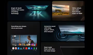   Téléviseur intelligent Redmi QLED 4K UHD 55 pouces <span class=keywords><strong>TV</strong></span> a <span class=keywords><strong>Pro</strong></span> 55 2026 Version Globale avec fréquence de rafraîchissement de 60 Hz, Dolby Audio et commande vocale - Product Image 2