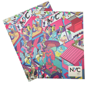 Cahier d'exercices scolaire A5 avec reliure cousue, impression couleur intégrale pour usage scolaire - Product Image 1