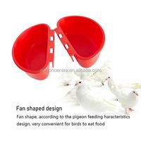 Abreuvoir en plastique YYC pour animaux de basse-cour, pigeons, poussins, cailles et oiseaux