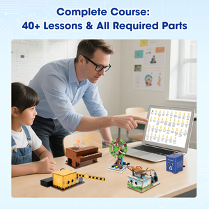ACEBOTT OEM Stem Education Project mit Tutorial 29 Compt nents ESP32 Kinder programmierung DIY Toy Kids Electronics Kits für <span class=keywords><strong>Arduino</strong></span> - Product Image 5