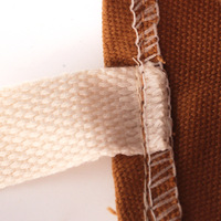 Manchon de tasse à café personnalisé en toile de coton, sac d'emballage réutilisable écologique, vente en gros, fabricant OEM