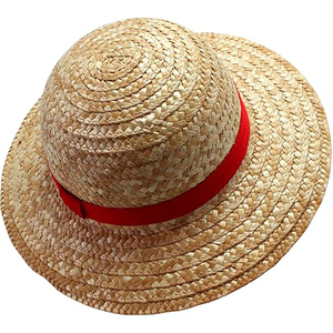 <span class=keywords><strong>Chapeau</strong></span> <span class=keywords><strong>de</strong></span> <span class=keywords><strong>paille</strong></span> style <span class=keywords><strong>Luffy</strong></span> pour <span class=keywords><strong>cosplay</strong></span>, <span class=keywords><strong>chapeau</strong></span> <span class=keywords><strong>de</strong></span> soleil à large bord pour l'été avec protection UV - Product Image 4