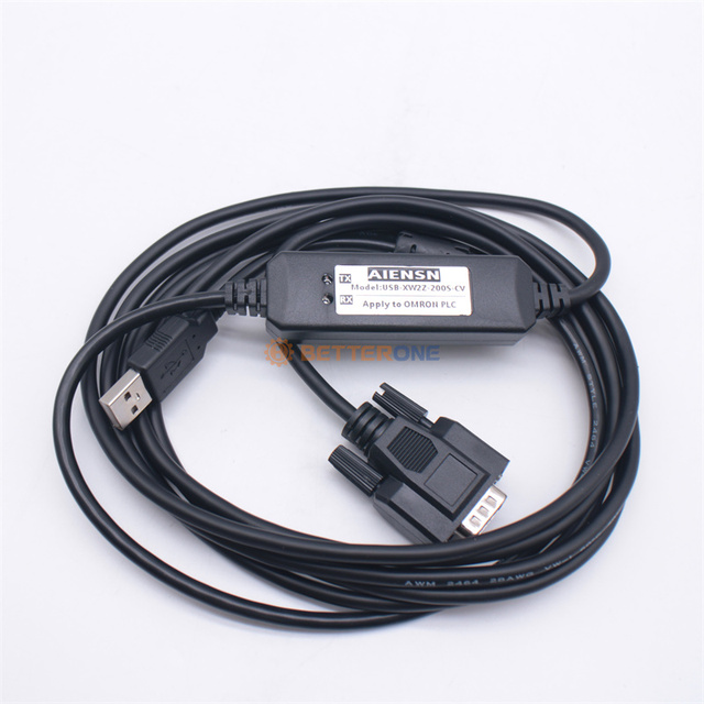 Original New Japan USB Programming Cable for CS CJ Series PLCs USB-XW2Z-200S-CV with 1 Year Warranty