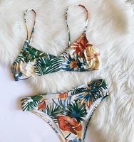 2022 haute qualité deux pièces maillot de bain maillots de bain personnalisés femmes maillot de bain imprimer plage Sexy maillot de bain