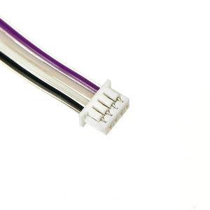 扁平带状电缆 IDC PTFE 绝缘 10-26 针 1.27mm 间距线束组件 2.54mm 插座，用于计算机 PCB - Product Image 3