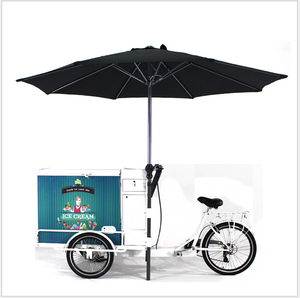 Chariot <span class=keywords><strong>de</strong></span> vente ambulante <span class=keywords><strong>à</strong></span> glace et <span class=keywords><strong>à</strong></span> en-cas mobile en <span class=keywords><strong>sac</strong></span>, tricycle <span class=keywords><strong>à</strong></span> pousser <span class=keywords><strong>à</strong></span> la main, vélo <span class=keywords><strong>à</strong></span> vendre - Product Image 3