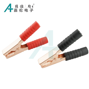 <span class=keywords><strong>Precio</strong></span> <span class=keywords><strong>de</strong></span> fábrica, 2 unidades, 135 mm, 300 A, abrazaderas <span class=keywords><strong>de</strong></span> cable <span class=keywords><strong>de</strong></span> hierro, diseño <span class=keywords><strong>de</strong></span> cocodrilo, AT-0031 - Product Image 2