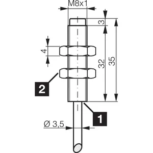 Sensor de proximidad DCC08V04NBPOLK - Product Image 2