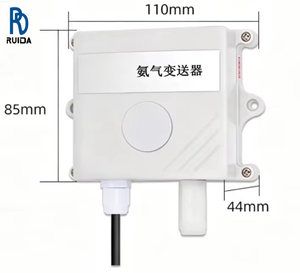 Transmisor RS485 NH3 de la Serie FS de Keyence, Montado en Pared, Simulando Sensores de Amoníaco a 50 ppm, 100 ppm y 500 ppm - Product Image 1