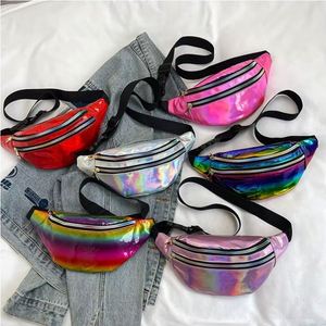 Riñonera de Moda con Múltiples Bolsillos, Reflectante Láser, con Logotipo Personalizado Directo de Fábrica, para Correr, Cruzada, Tipo Caja Registradora - Product Image 3