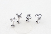 2025 gros mode cerise titane Labret hauts oreille lèvre goujon plaqué or Labret Piercing boucle d'oreille bijoux pour les mariages